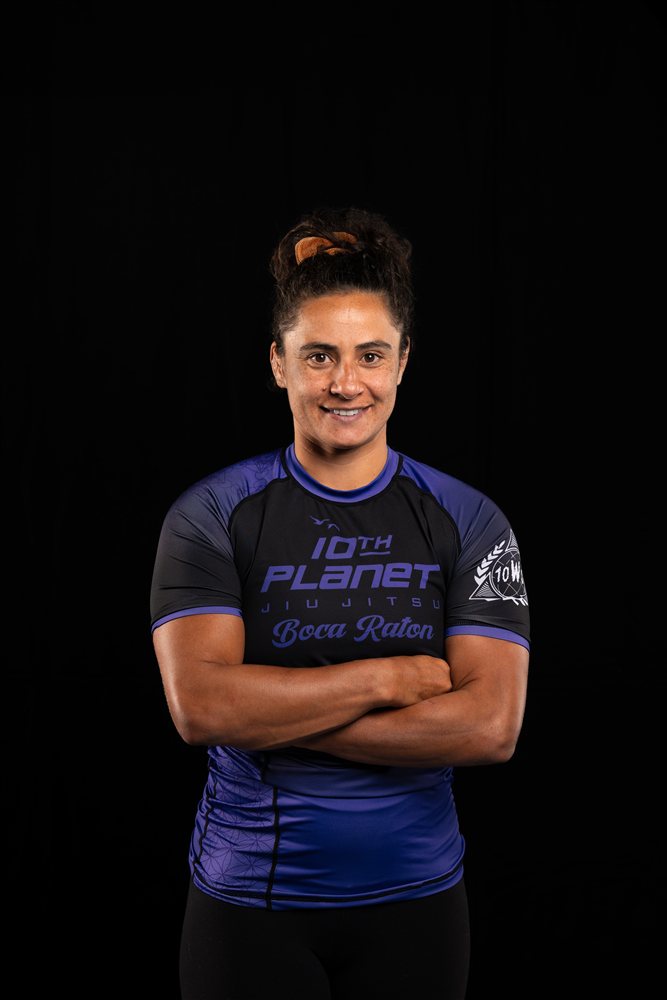 Ana, takedown coach at 10th Planet Boca Raton