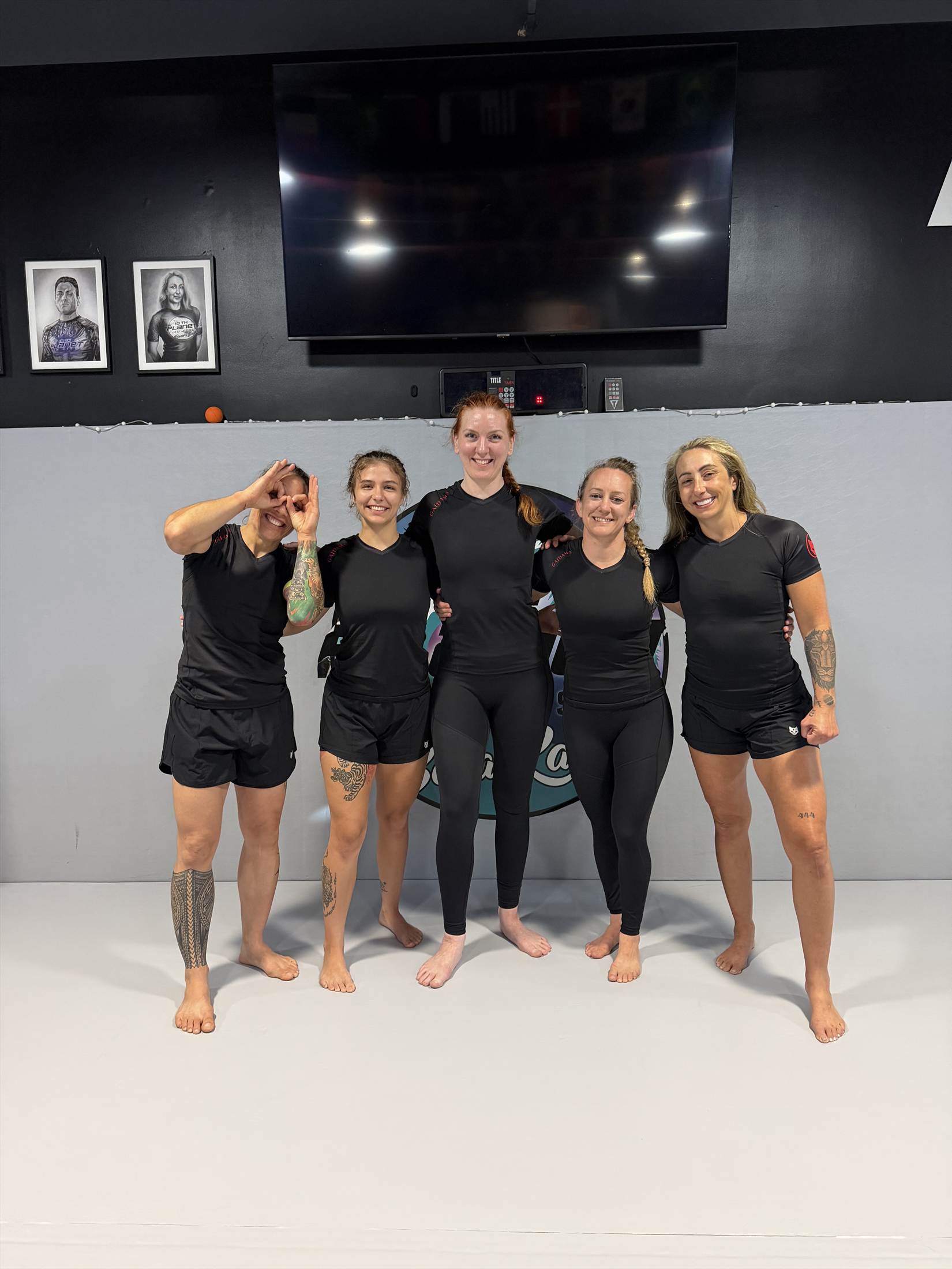 Femvasion Jiu-Jitsu team photo