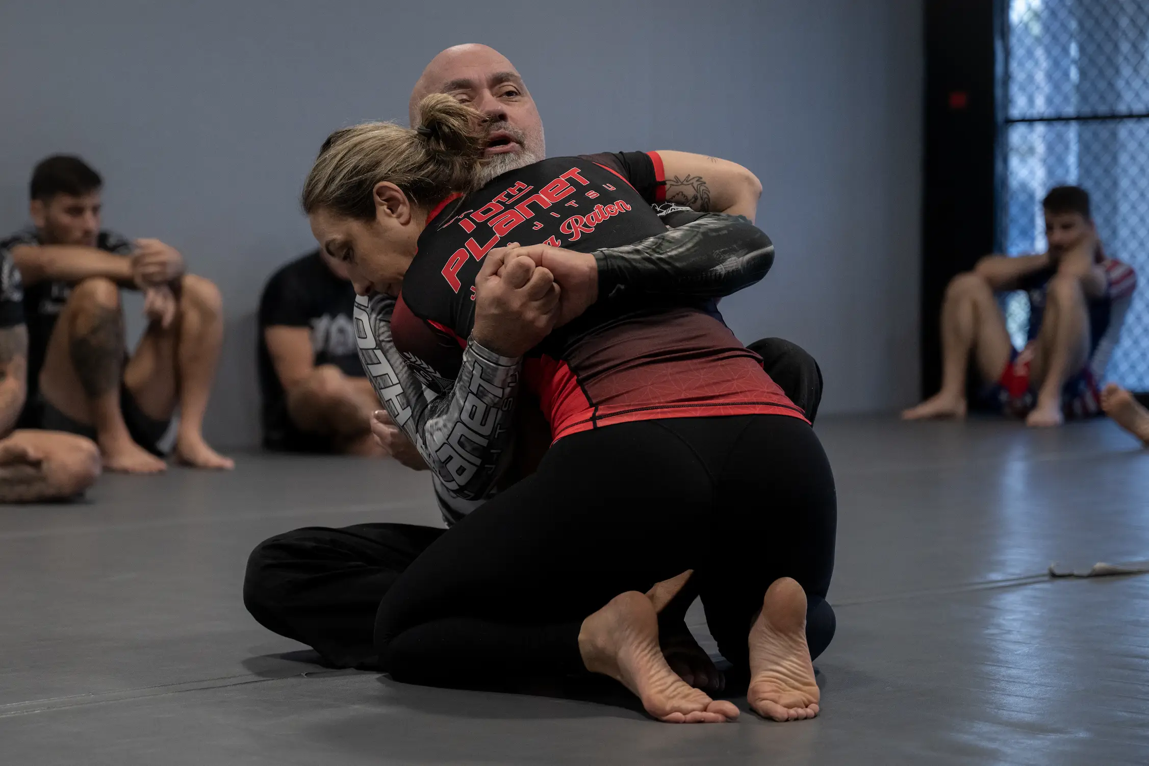 Heather Jo Clark training with Eddie Bravo