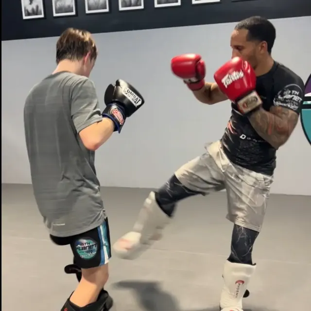 Kickboxing class in Boca Raton