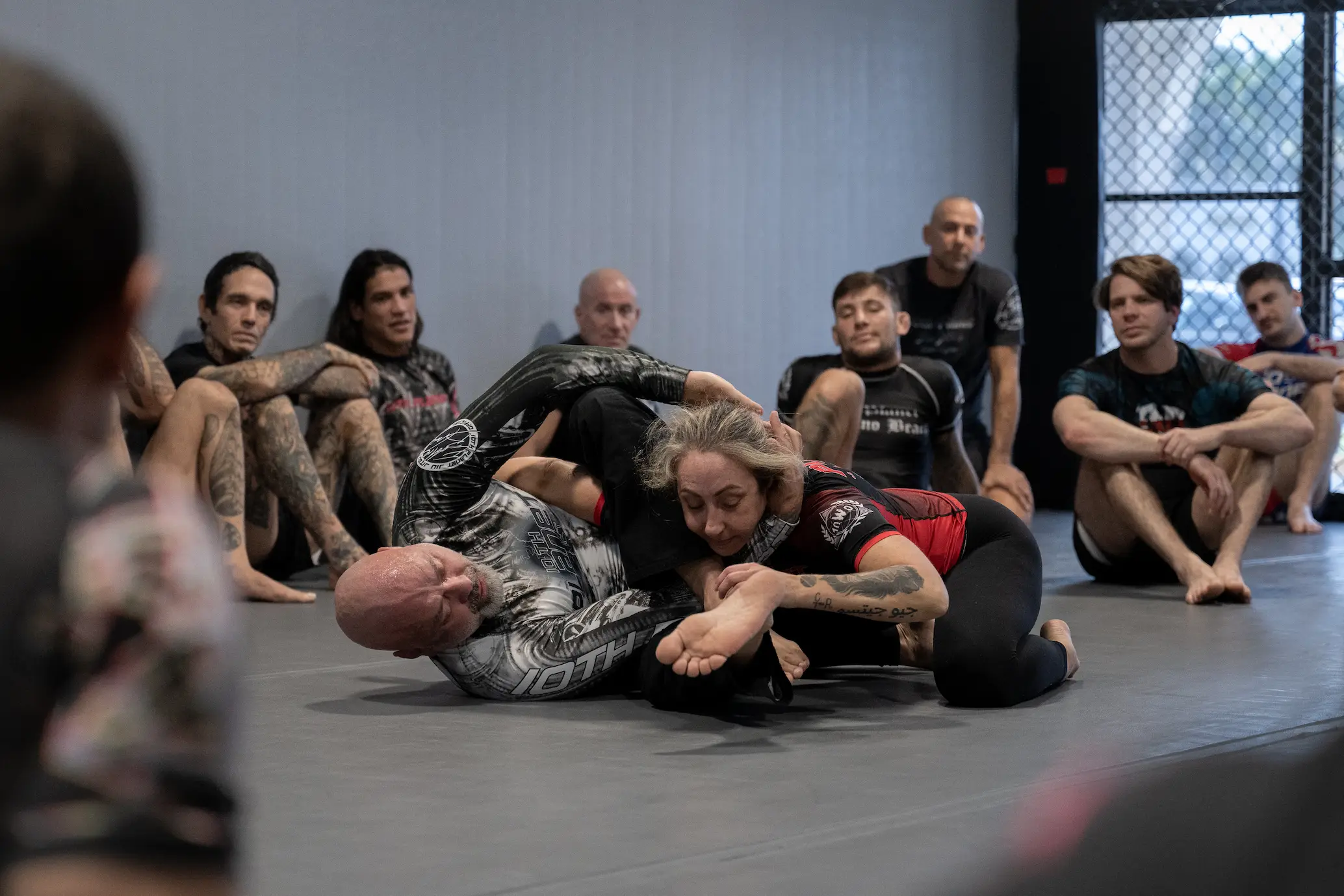 No-Gi Jiu-Jitsu seminar training at 10th Planet Boca Raton